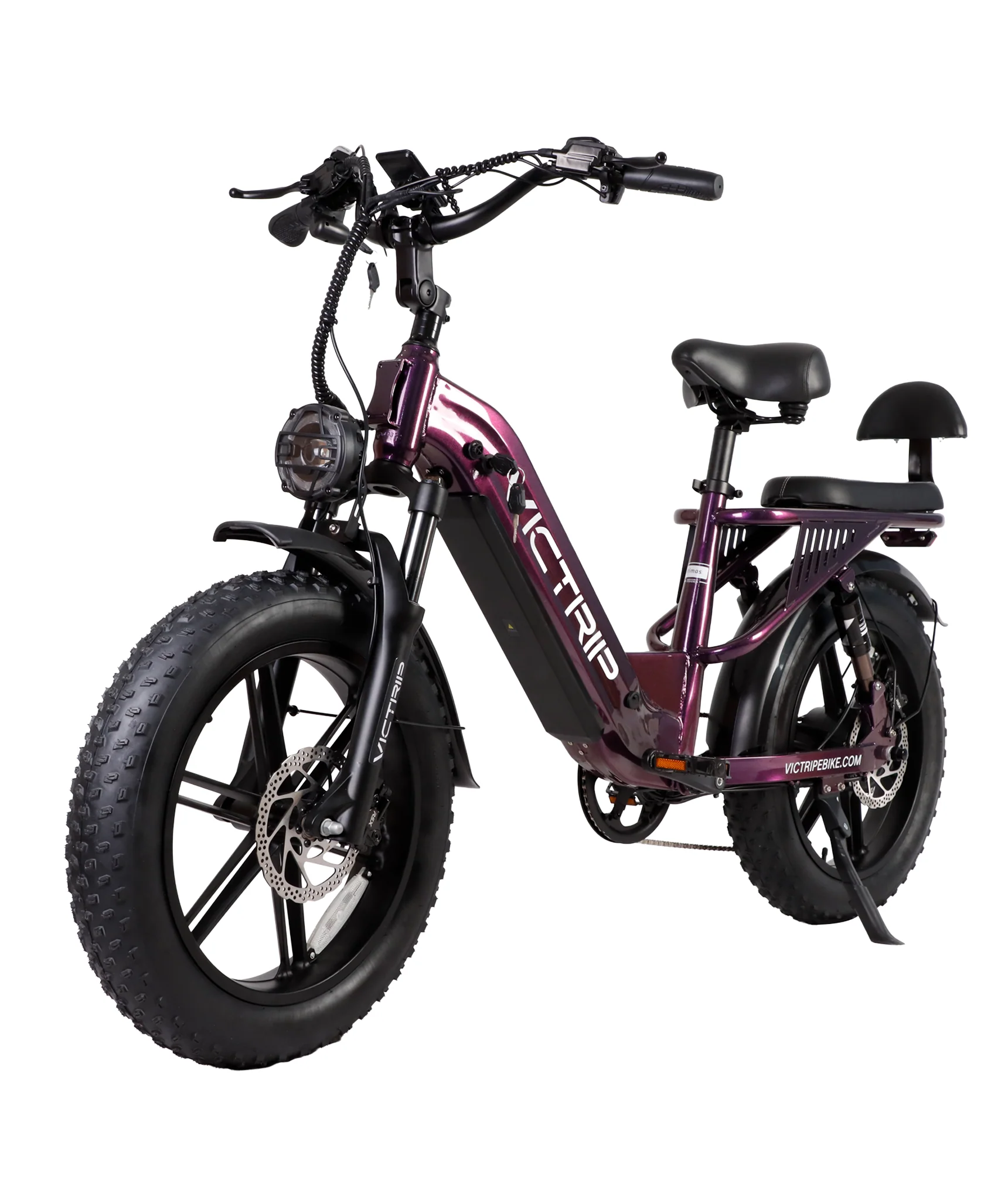 VICTRIP® Mimas Torque Sensor Step Thru Ebike - Image 16