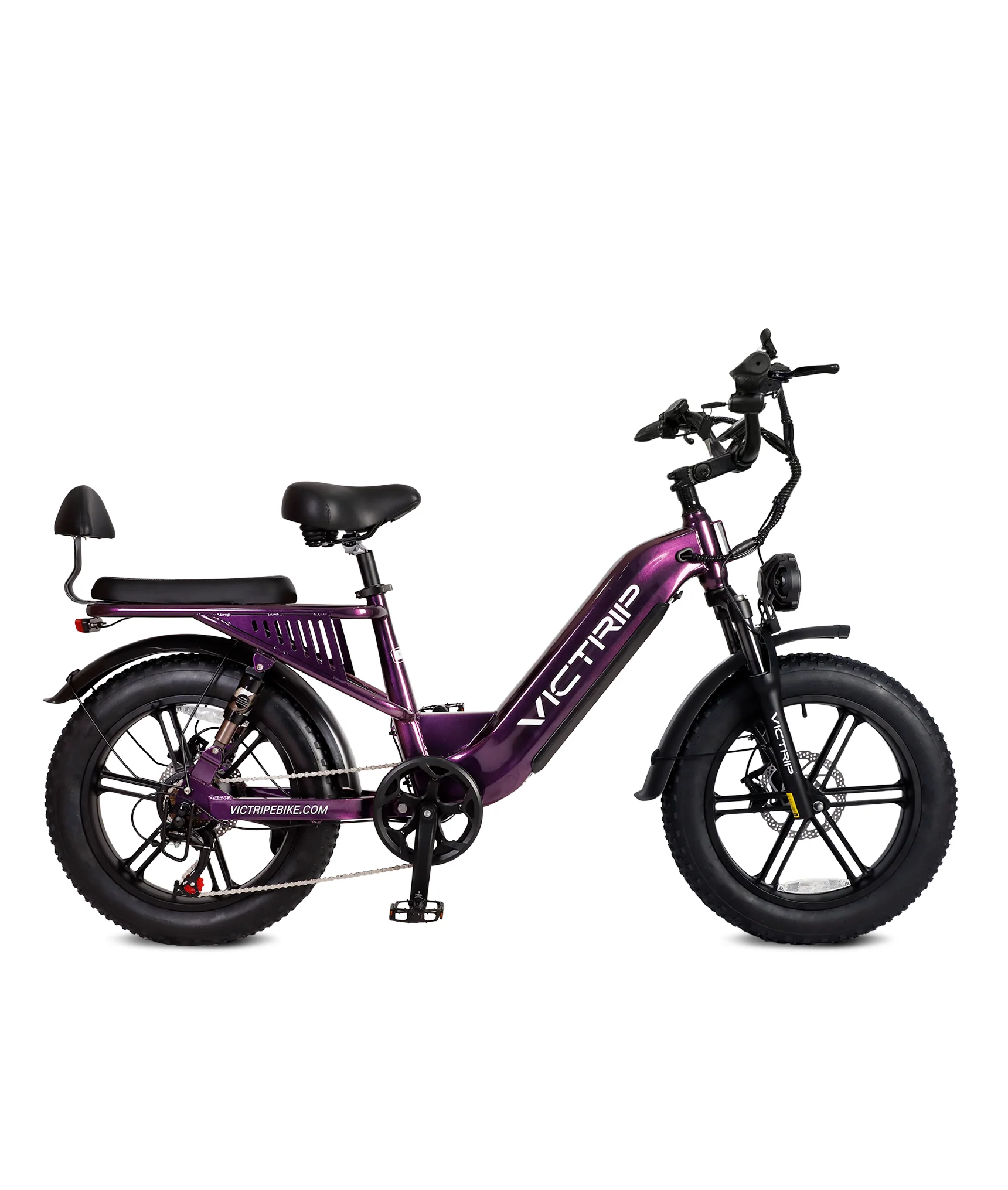 VICTRIP® Mimas Torque Sensor Step Thru Ebike - Image 15