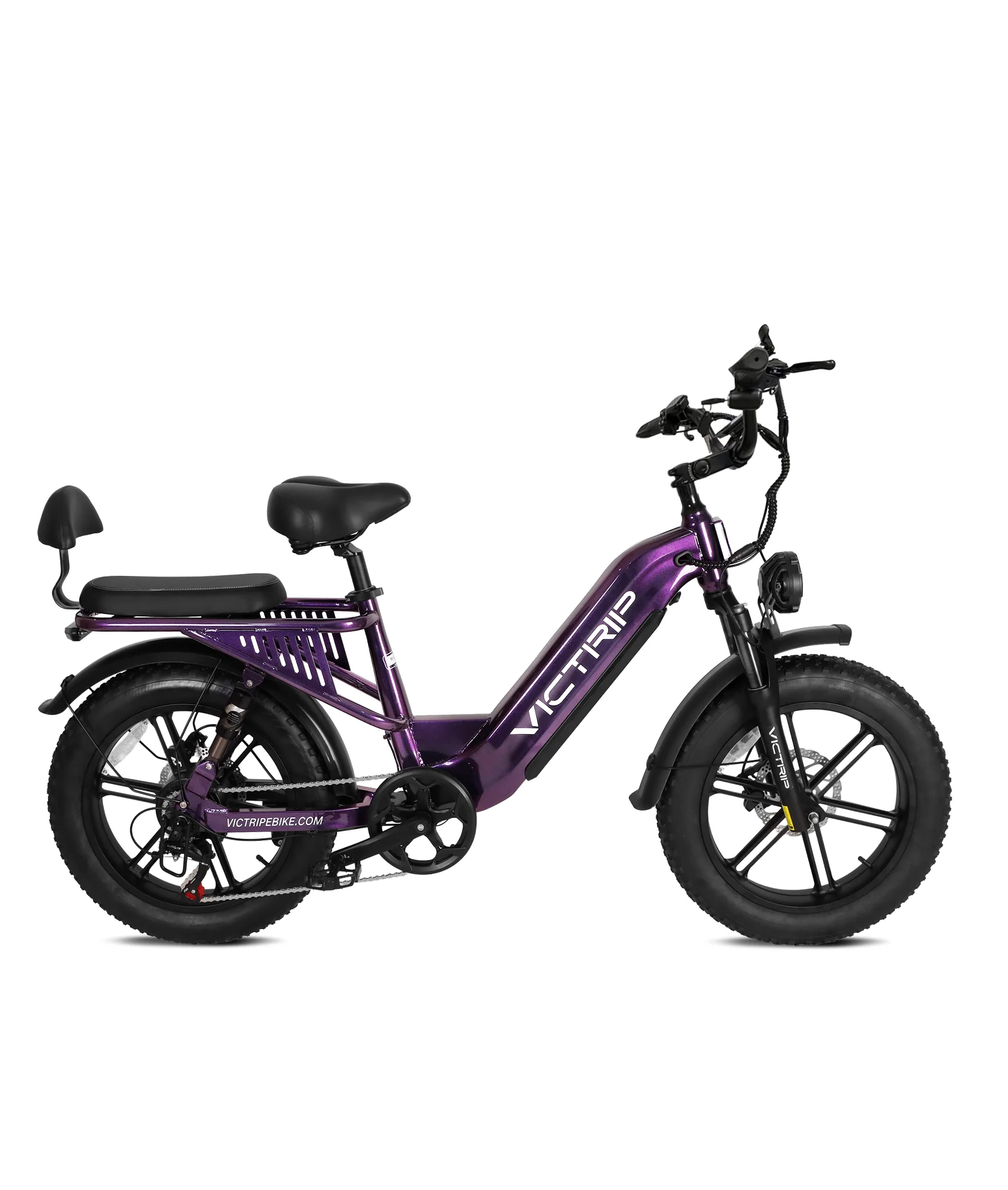 VICTRIP® Mimas Torque Sensor Step Thru Ebike - Image 25