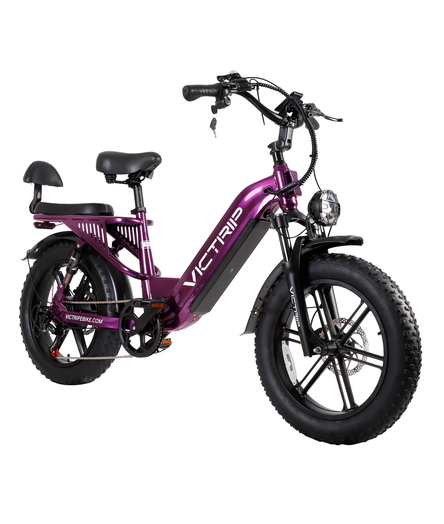 VICTRIP® Mimas Torque Sensor Step Thru Ebike - Image 3
