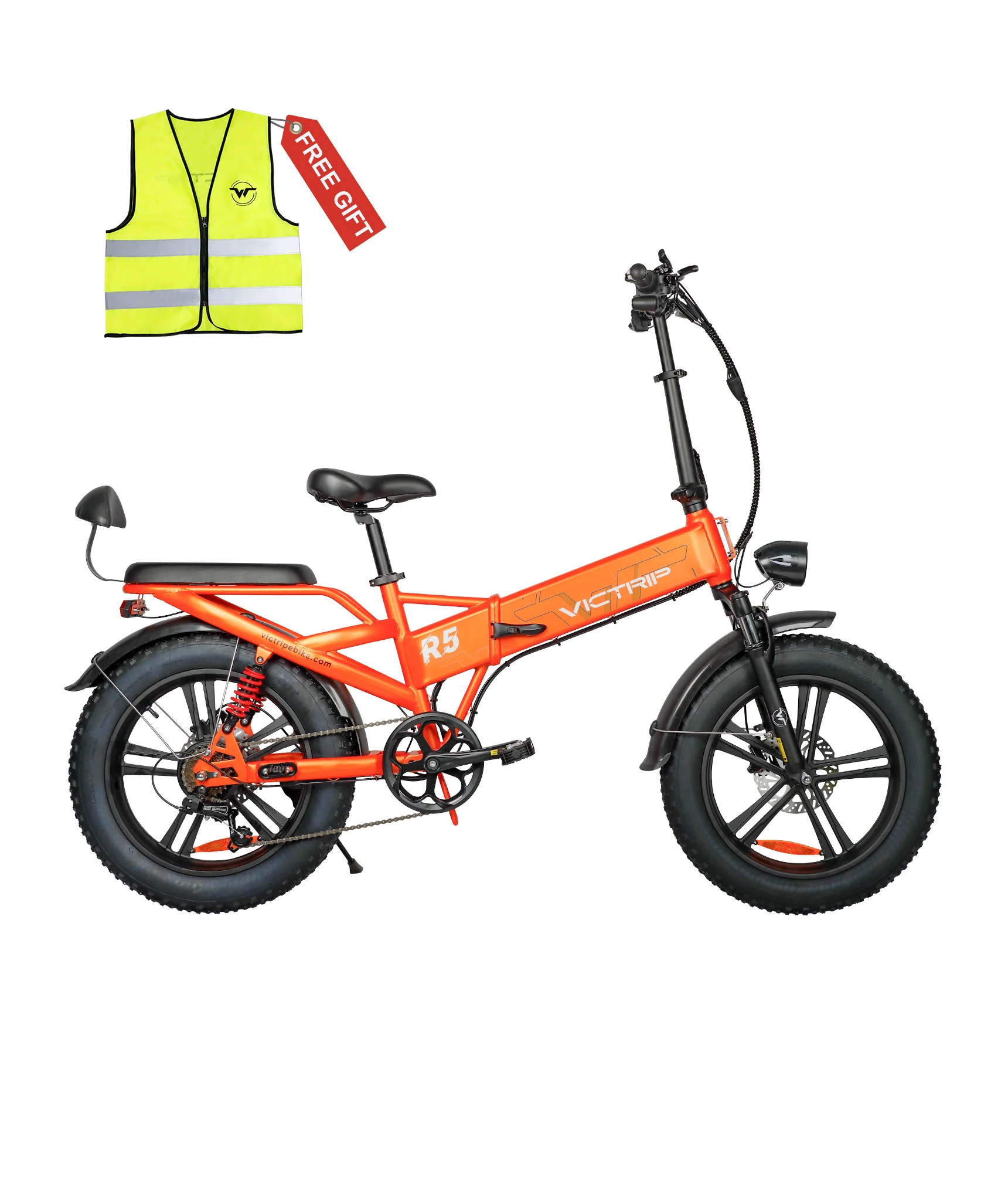 VICTRIP® R5 Foldable Electric Bike - Image 16