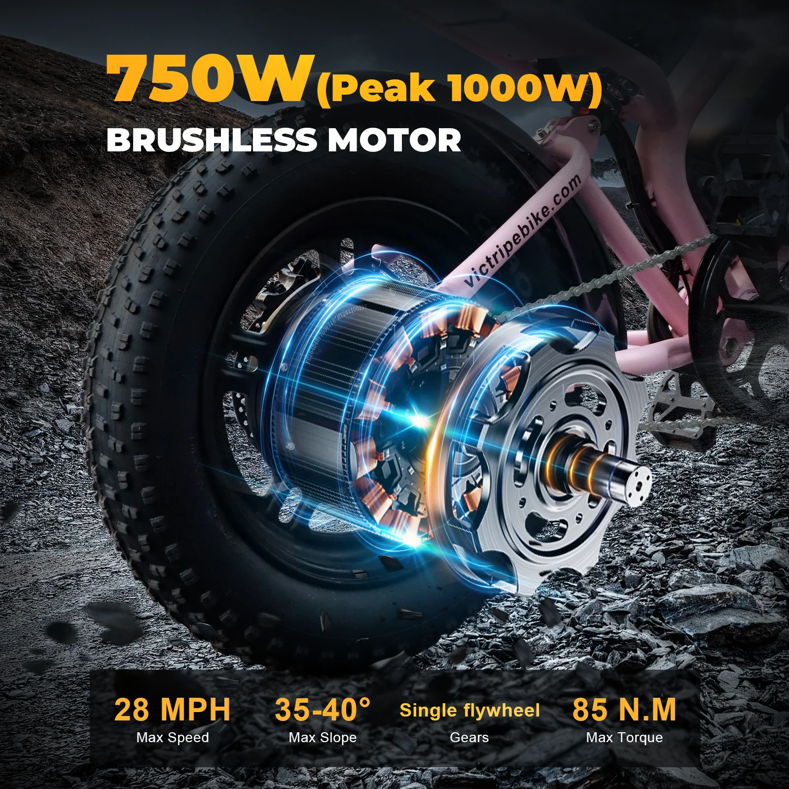 VICTRIP®R6 Off Road Ebike - Image 8