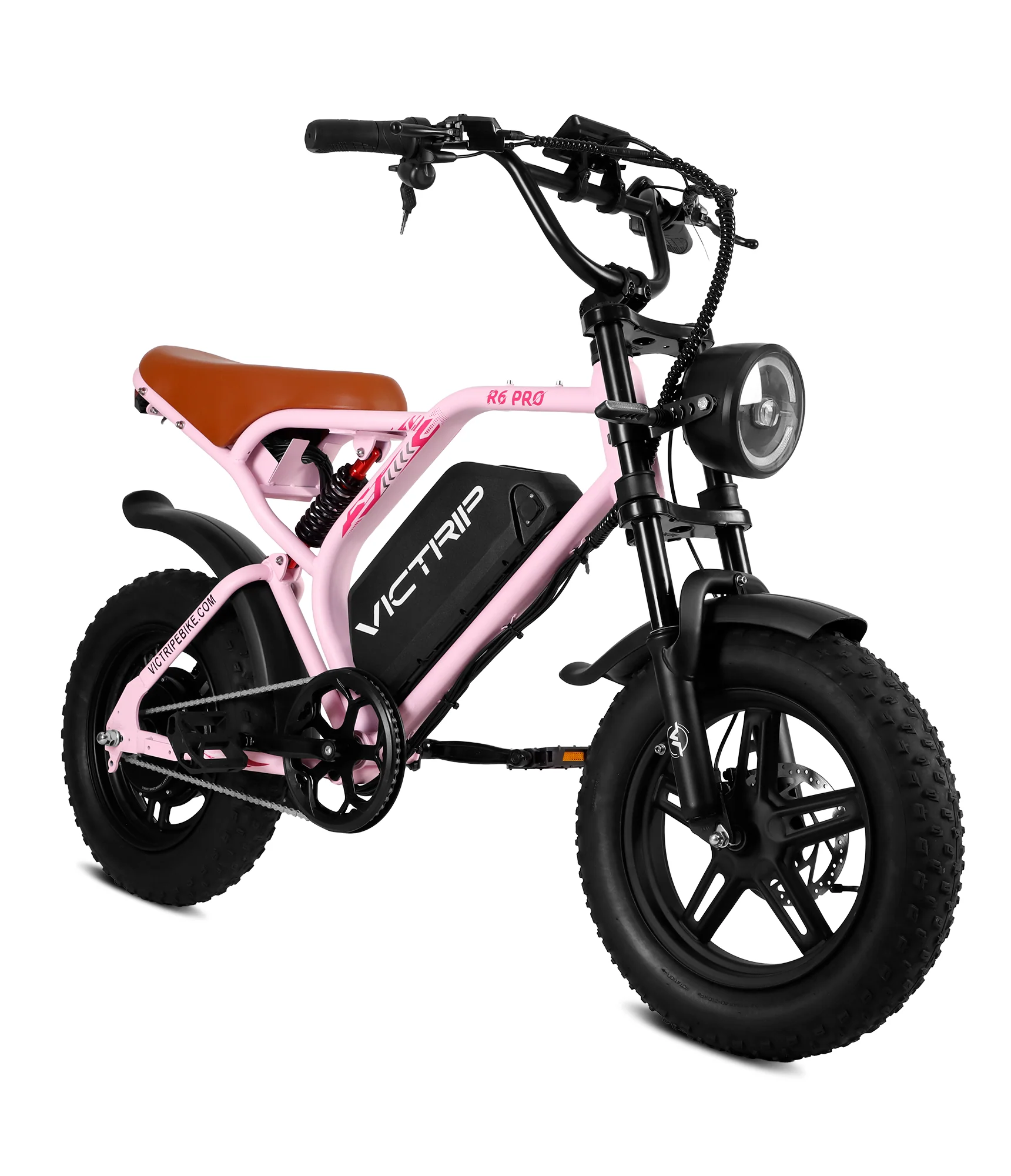 VICTRIP®R6 Pro Fat Tyre Electric Moped Bike - Image 10