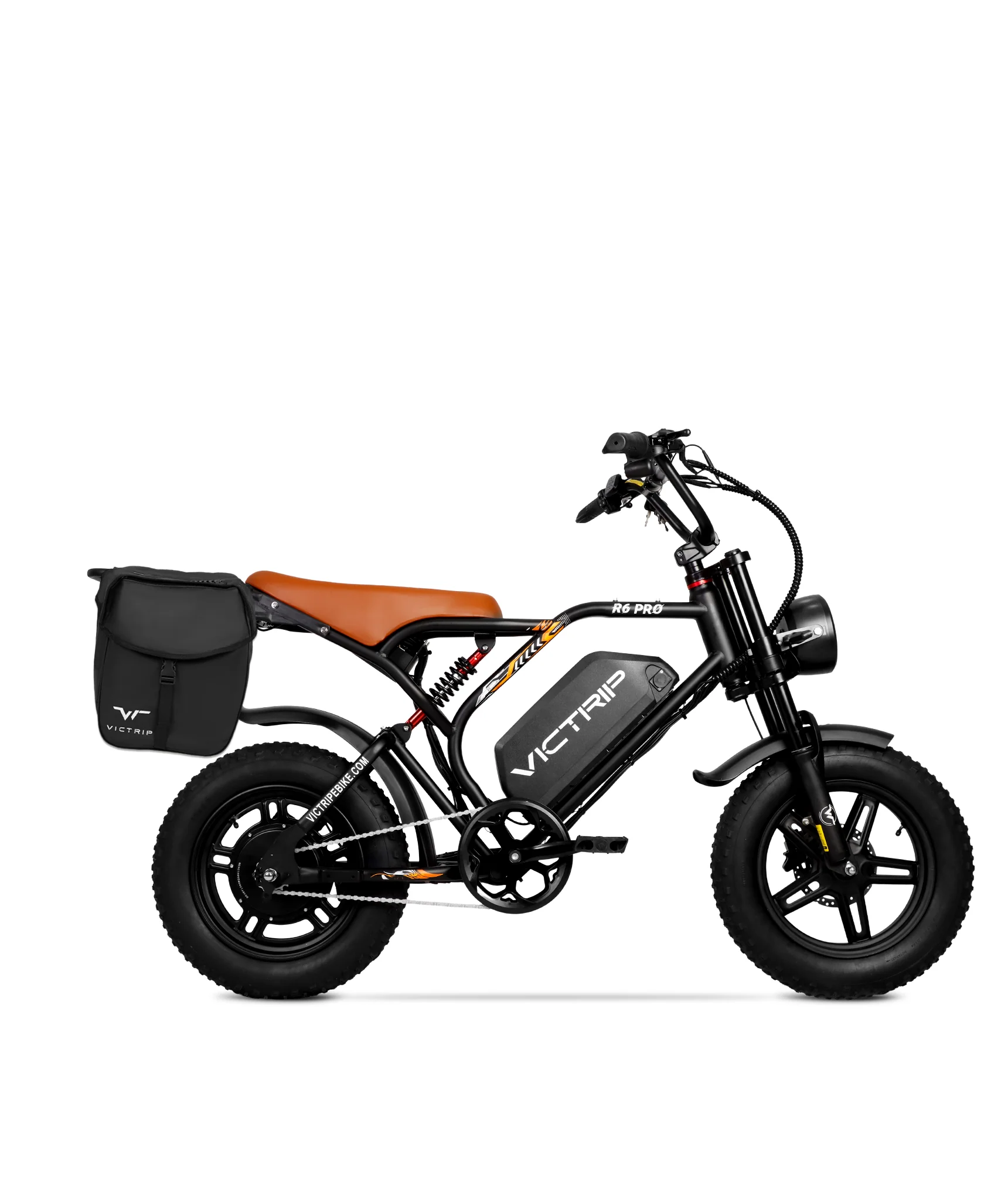 VICTRIP®R6 Pro - 1500W Full Suspension Moped Style EBike - Image 22