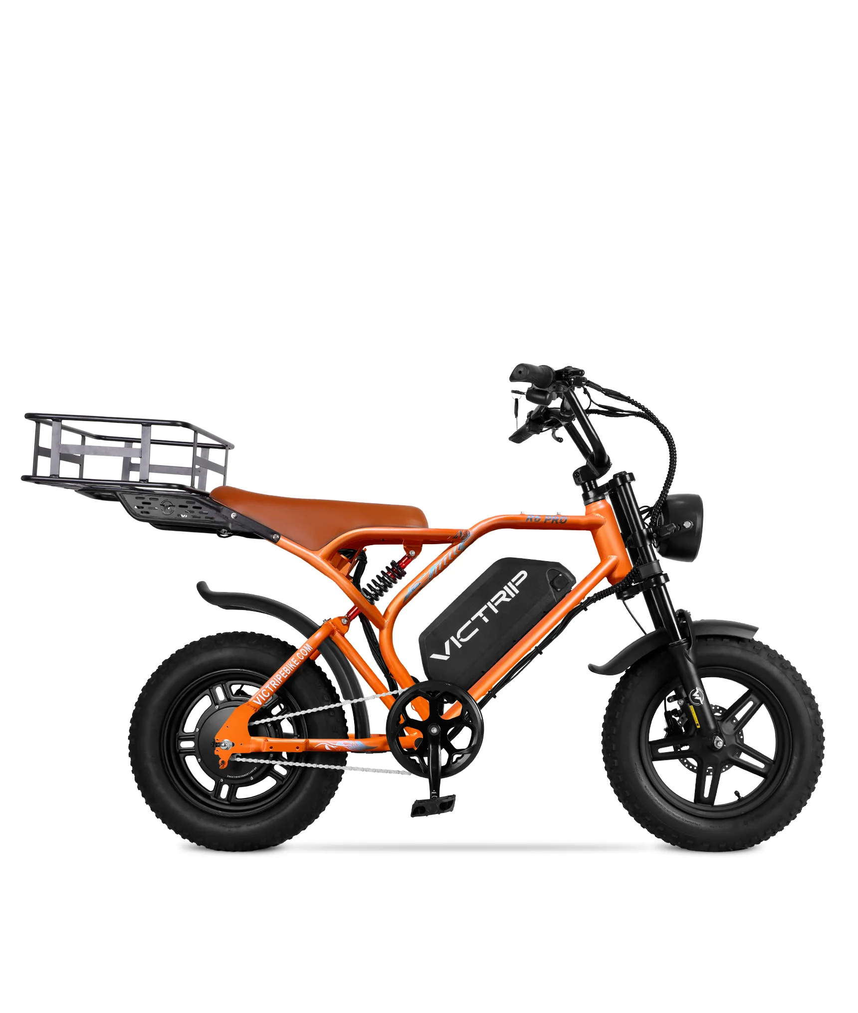 VICTRIP®R6 Pro - 1500W Full Suspension Moped Style EBike - Image 24