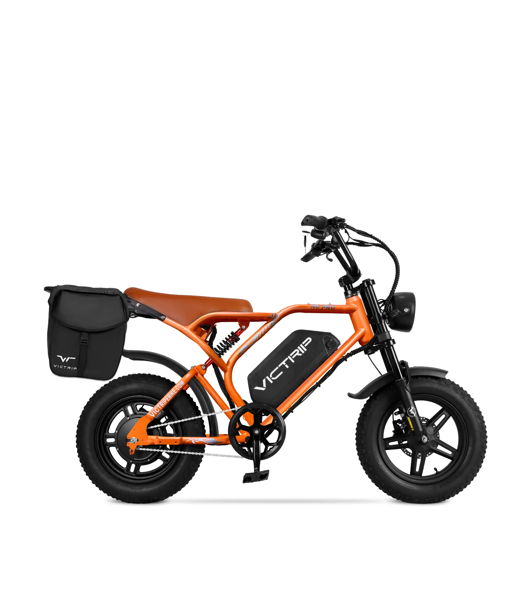 VICTRIP®R6 Pro - 1500W Full Suspension Moped Style EBike - Image 25