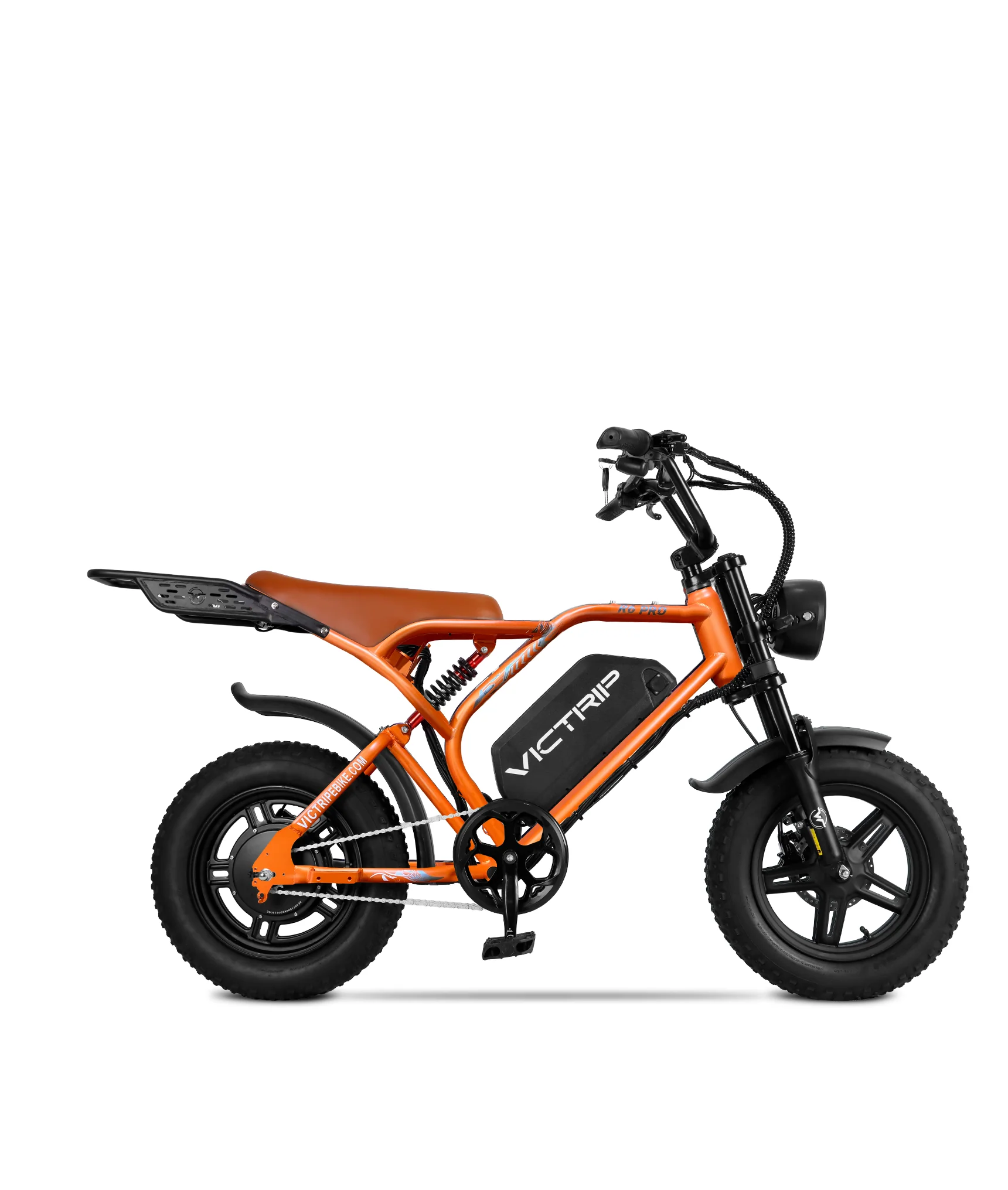 VICTRIP®R6 Pro - 1500W Full Suspension Moped Style EBike - Image 26