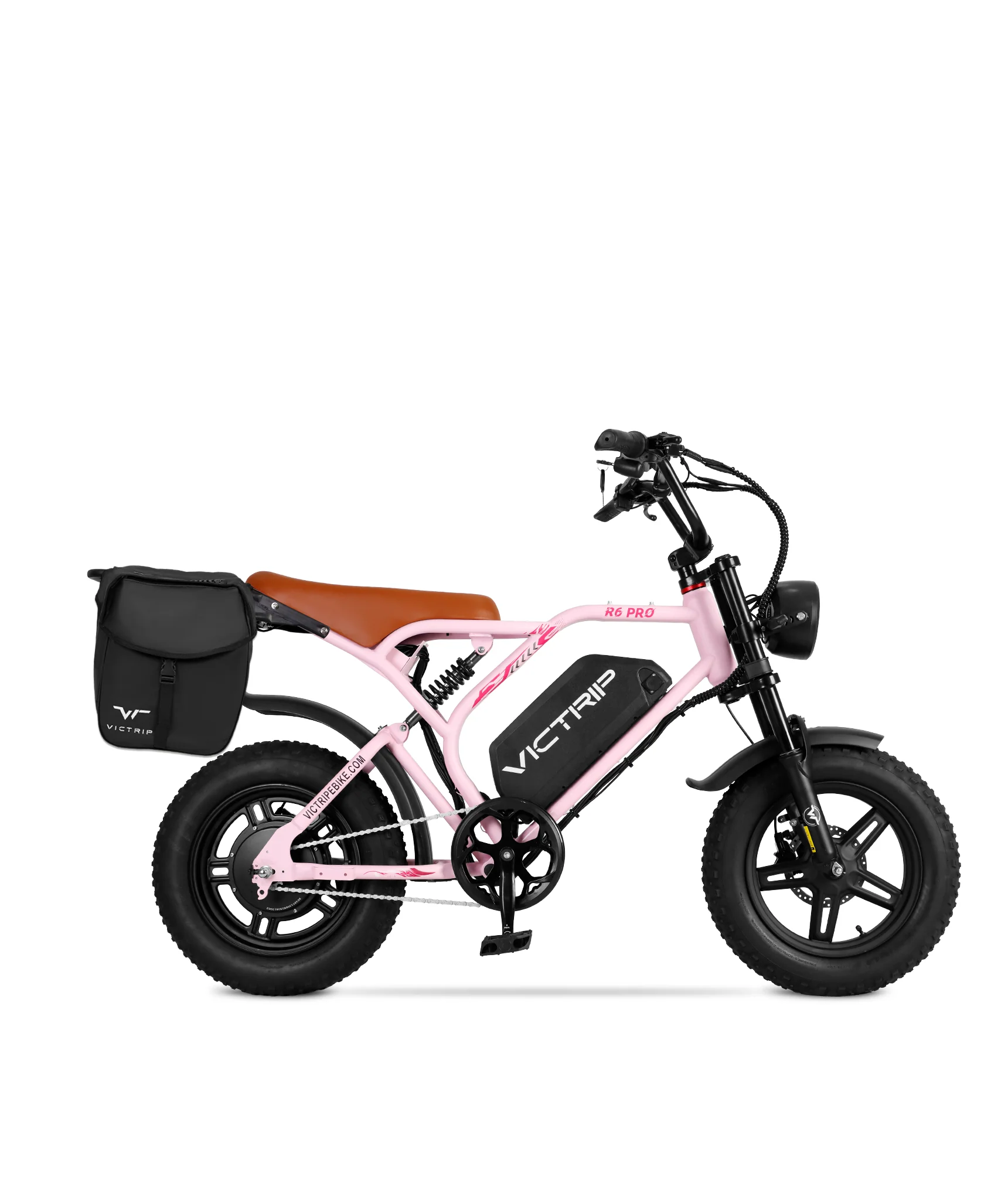 VICTRIP®R6 Pro - 1500W Full Suspension Moped Style EBike - Image 28