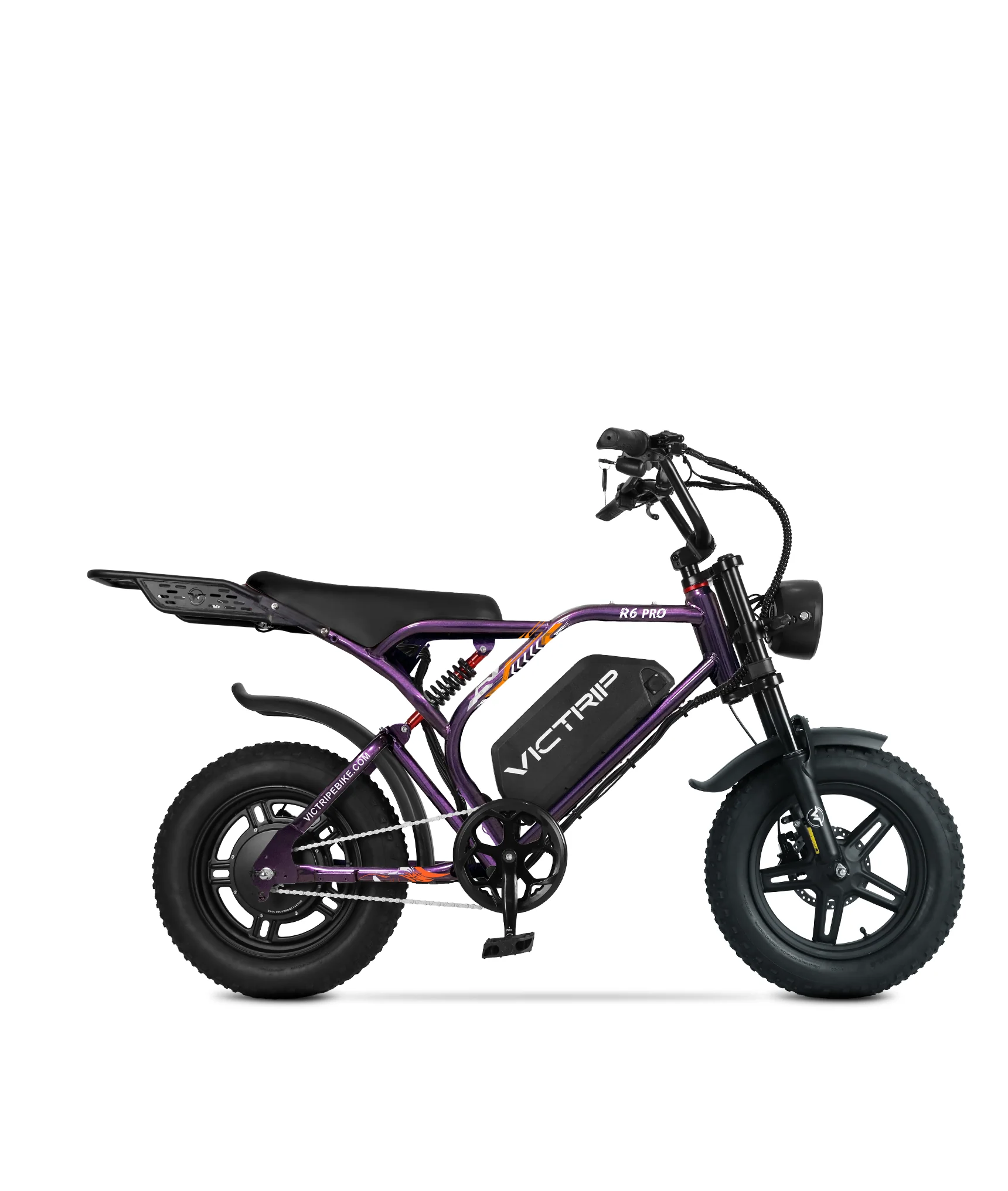 VICTRIP®R6 Pro - 1500W Full Suspension Moped Style EBike - Image 30