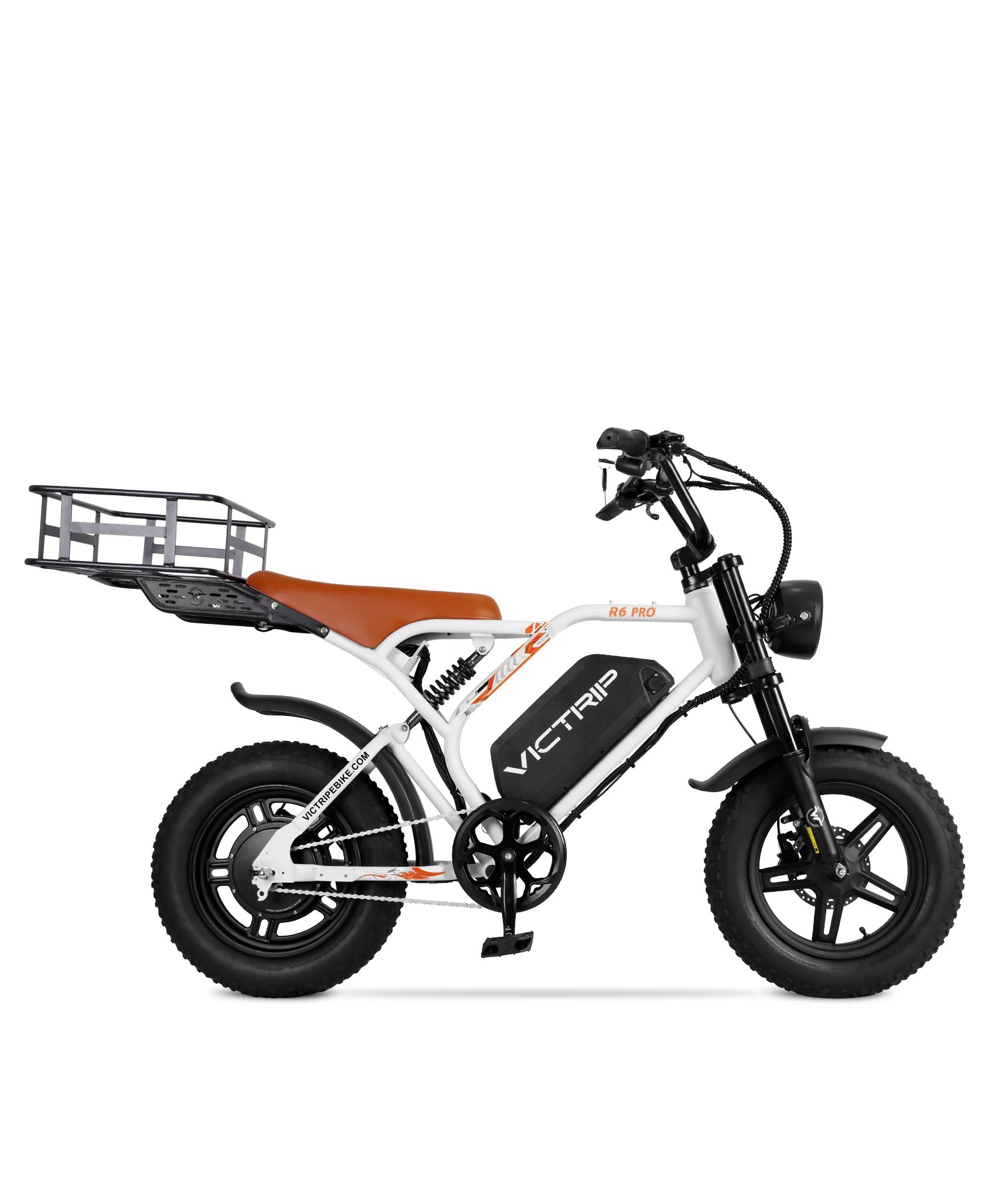 VICTRIP®R6 Pro - 1500W Full Suspension Moped Style EBike - Image 31