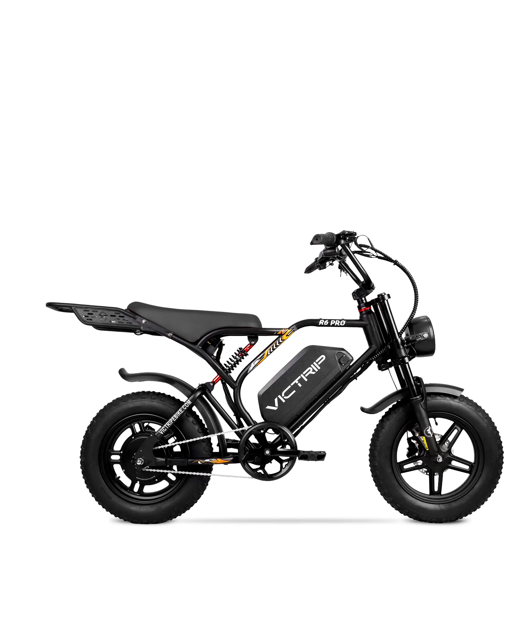 VICTRIP®R6 Pro - 1500W Full Suspension Moped Style EBike - Image 38