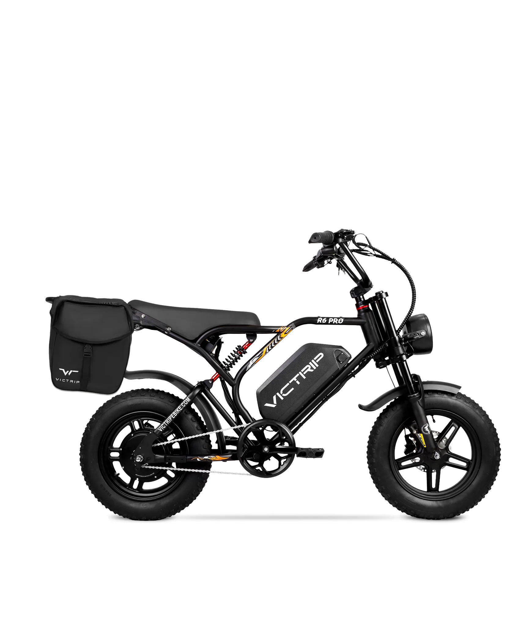 VICTRIP®R6 Pro - 1500W Full Suspension Moped Style EBike - Image 39
