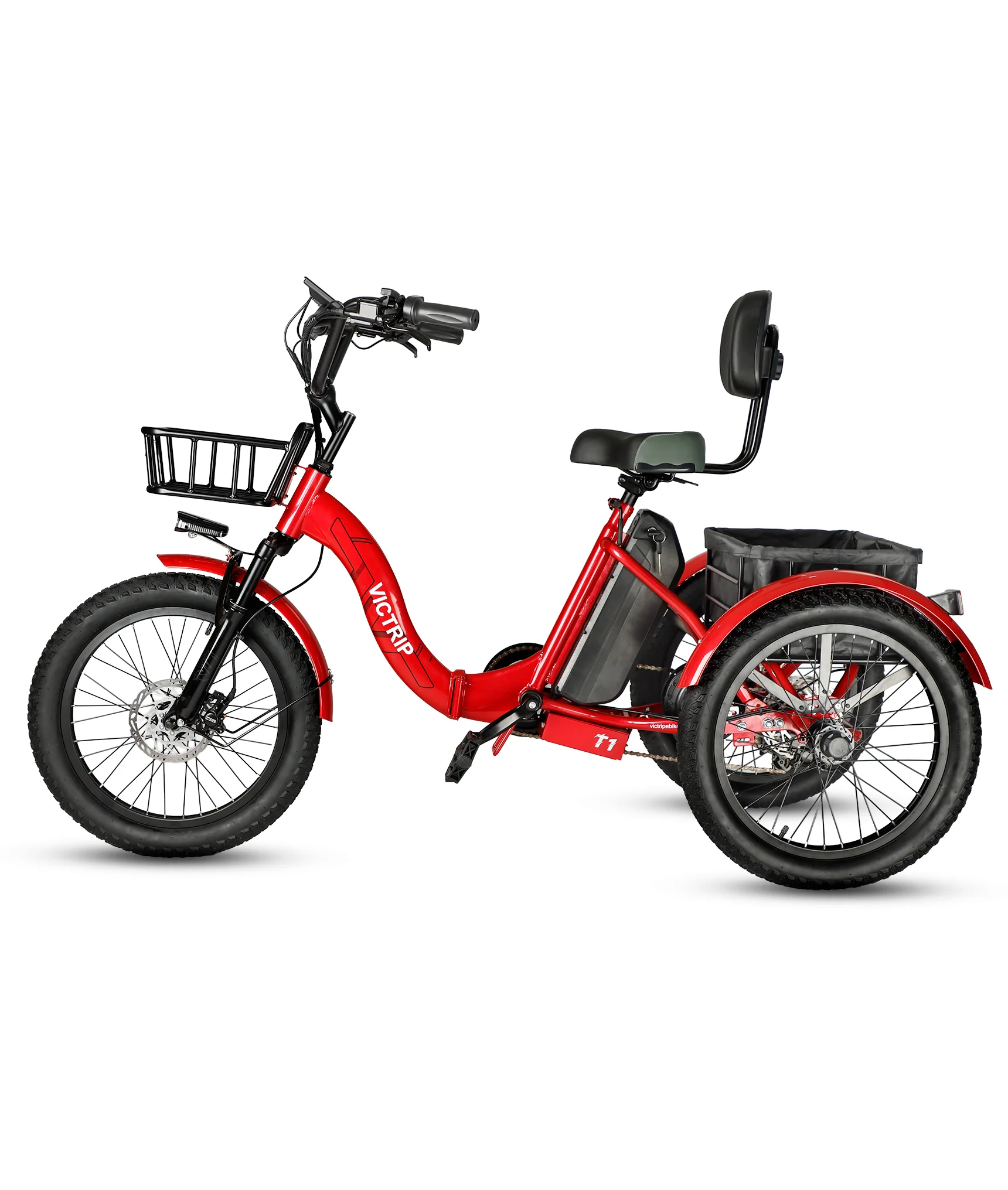 VICTRIP® T1 Folding Electric Trike - Image 21