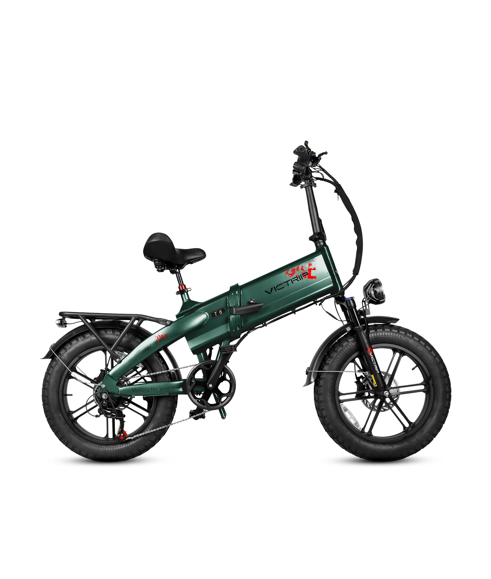 VICTRIP® T6 Foldable Long Range Electric Bike - Image 14
