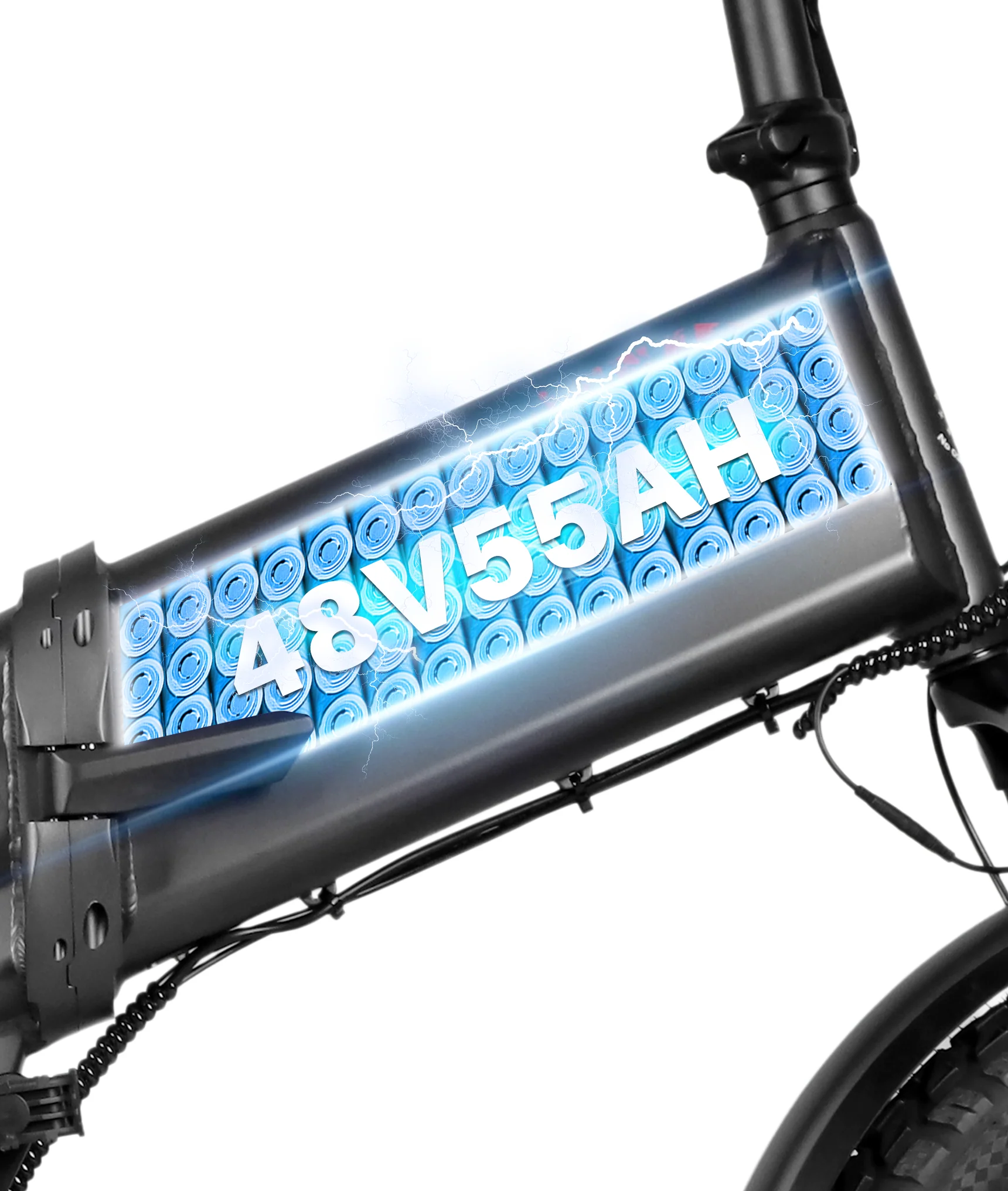 VICTRIP® T6 Foldable Long Range Electric Bike - Image 3